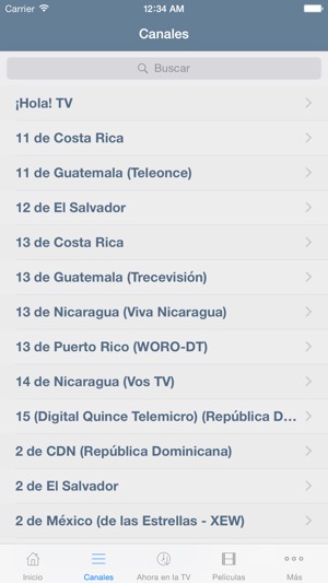 Televisión de Nicaragua Guía