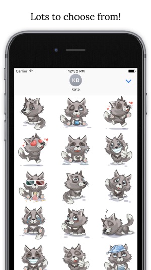 WolfMoji - Wolf emoji & Stickers(圖2)-速報App