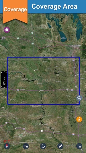 North Dakota offline nautical charts for boating(圖1)-速報App