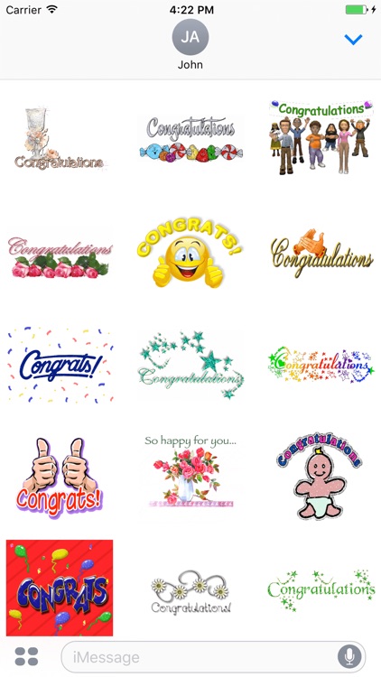 Animated Congratulations & Get Well Soon & Born
