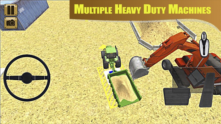 Heavy Excavator Machine : Extreme Dump Crane