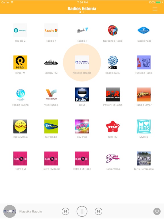 【图】Radio Estonia FM (Eesti Radios Raadio Stream AM)(截图3)