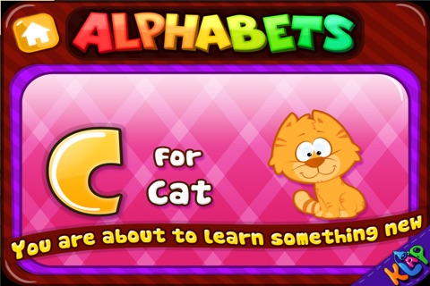 Alphabets Teacher - A to Z HD Lite screenshot 3