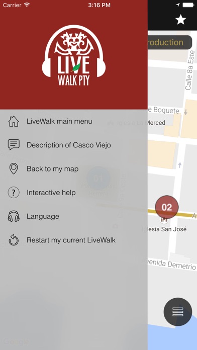 LiveWalkPTY – Audio Walks screenshot 4