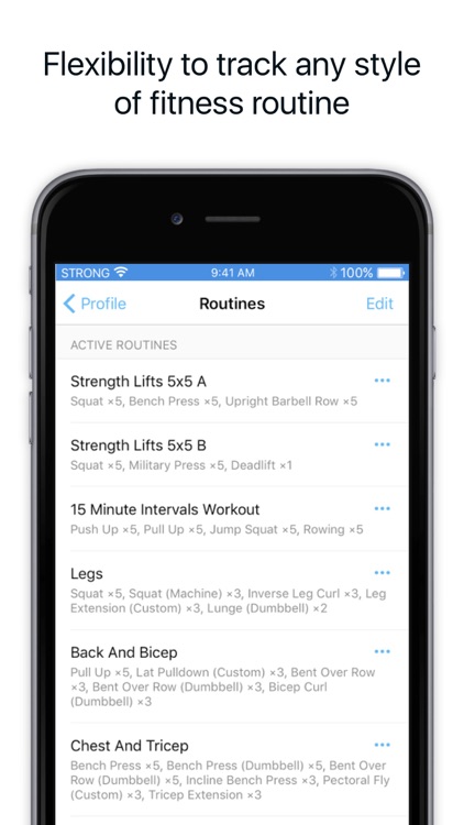 Strong Workout Tracker: Gym Log, Exercise Journal