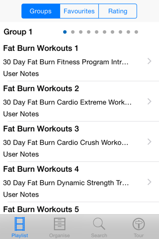 Fat Burn Workouts screenshot 2