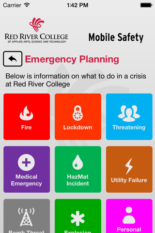 Mobile Safety - Red River College screenshot 4