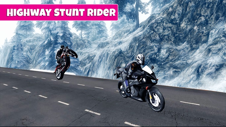 VR Extreme Bike Rider: Highway Stunt Racing