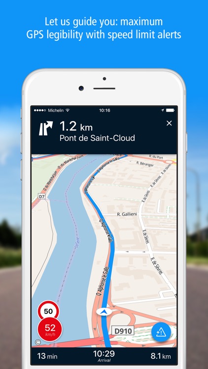 GPS Traffic Speedcam Route Planner by ViaMichelin