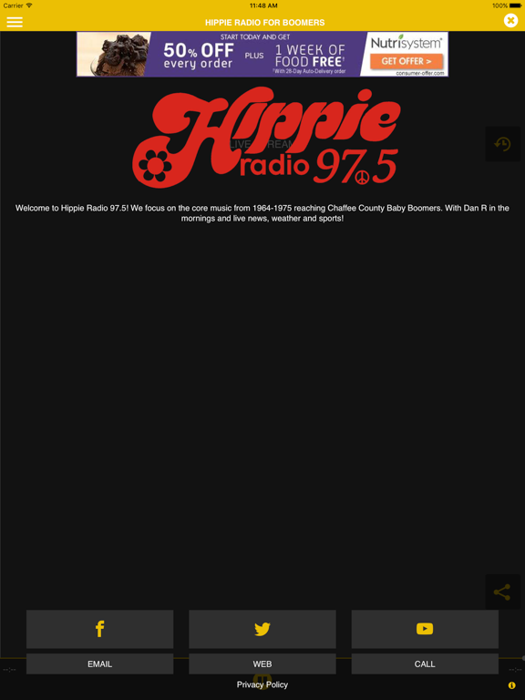 Screenshot #6 pour KWUZ FM 975, Hippie Radio 975