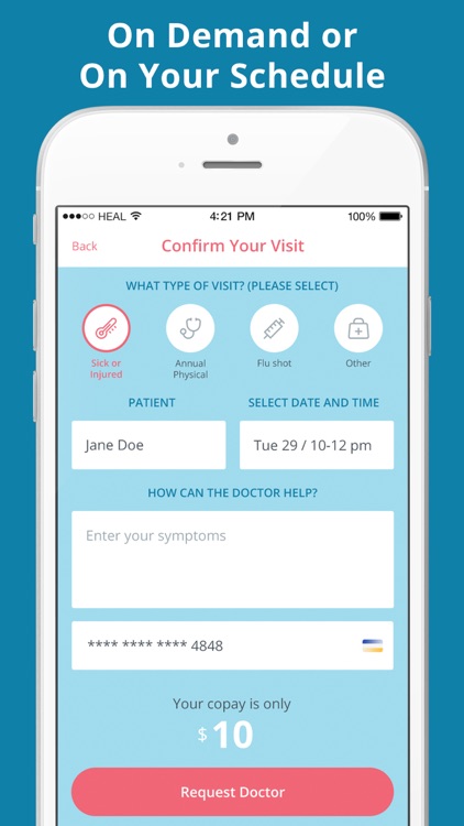 Heal - On-Demand Doctor House Calls