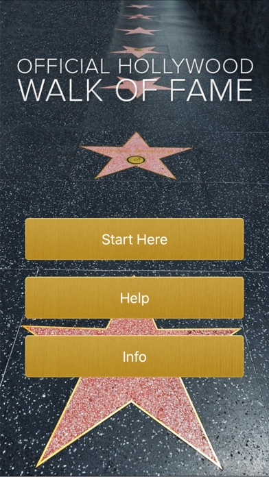 Official Hollywood Walk of Fame screenshot