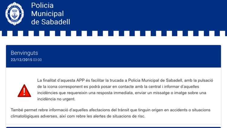 Policia Municipal de Sabadell screenshot-3