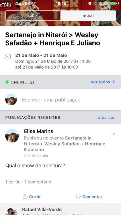 Eventos - Os melhores eventos da cidade | 7GIROS screenshot-3