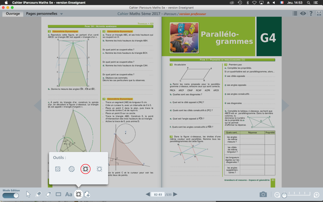 Cahier Maths 5e - Enseignant