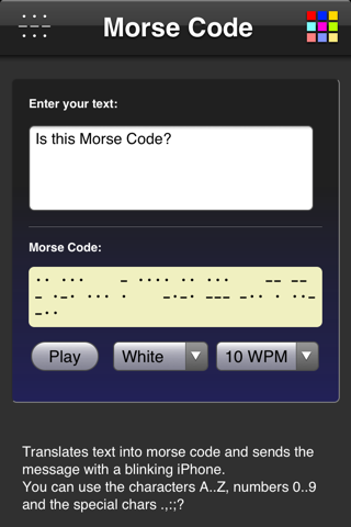 Morse Code - náhled