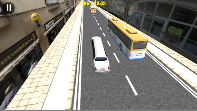 Limousine city driving simulator