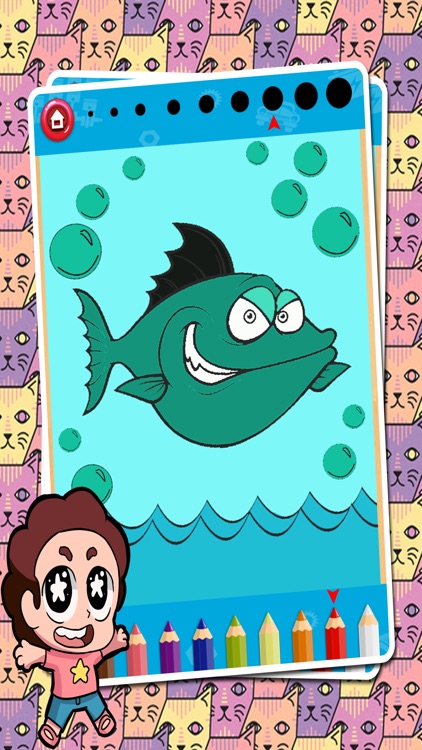 Sea Animals Coloring Pages screenshot-3