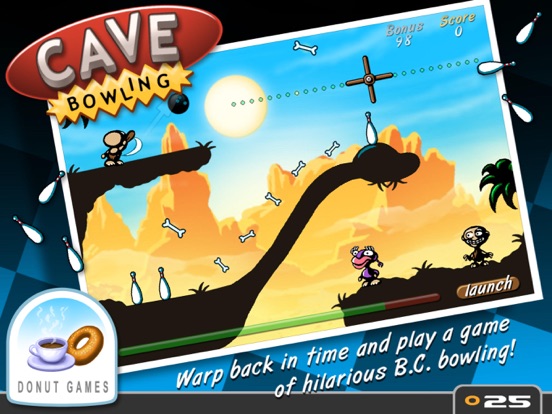 Cave Bowling на iPad