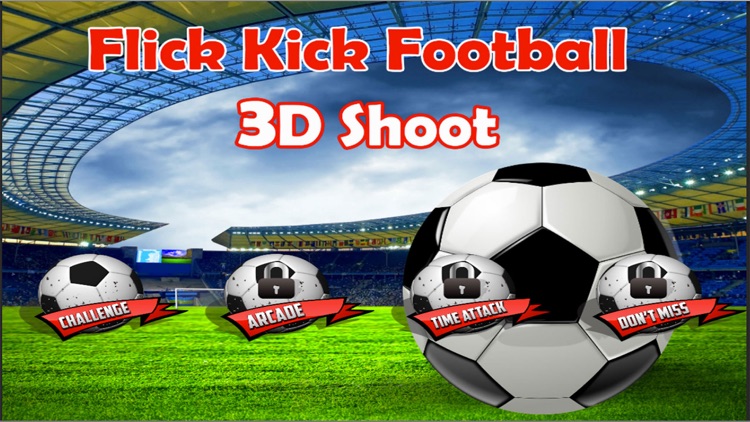 Flick Kick Football Shoot 3d