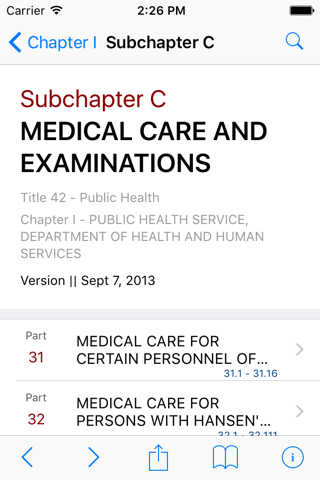 42 CFR - Public Health (LawStack Series) screenshot 2