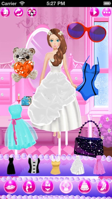 Dress Up Games for Girls & Kids - Fun Beauty Salon with fashion, makeover, make up, wedding & princess Screenshot 3