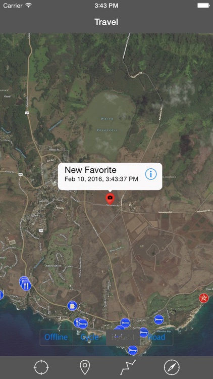 KAUAI – GPS Travel Map Offline Navigator
