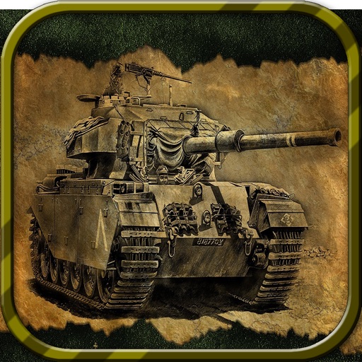 Military Warzone of Tank Cannon Shooting Simulator iOS App