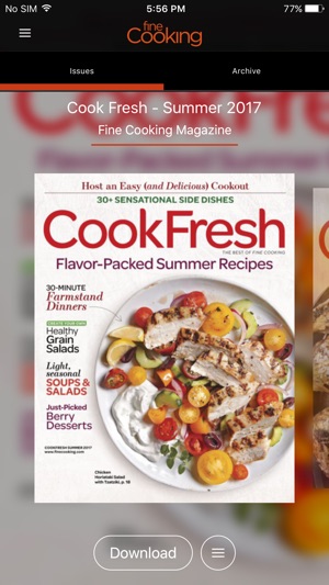 Fine Cooking Magazine