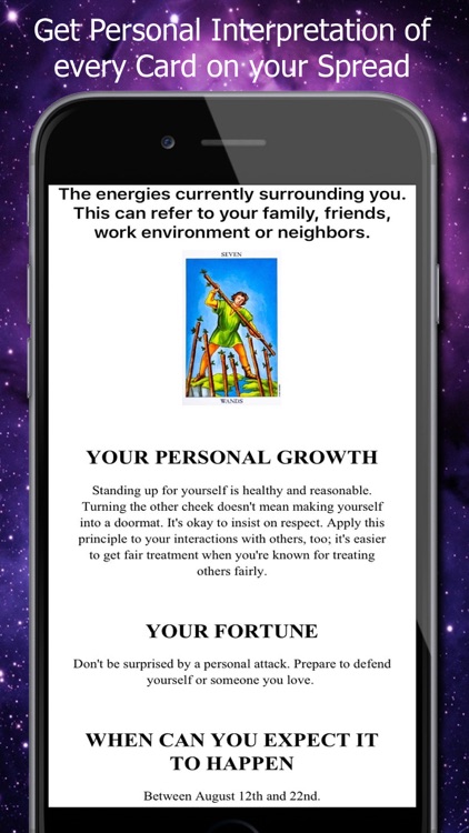 Tarot Cards Spread Reading Fortune Teller screenshot-1