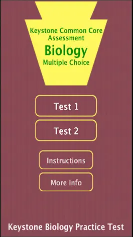 Game screenshot Keystone Biology Practice Test mod apk