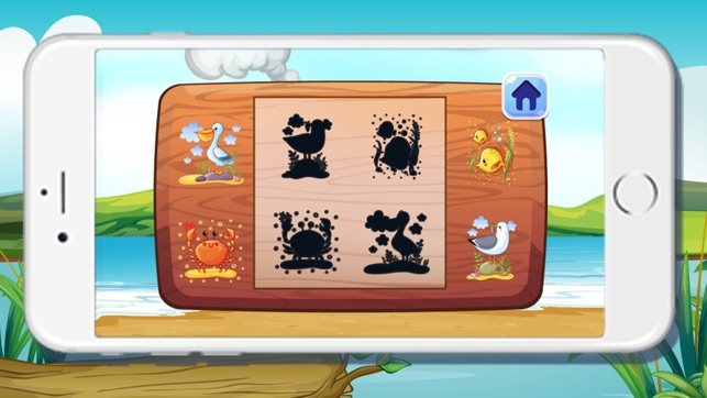 Sea Animals Shadow Puzzles Games for kids(圖3)-速報App