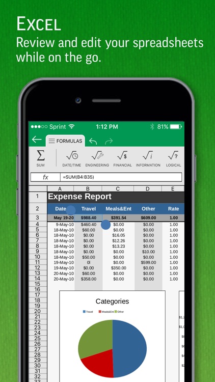 SmartOffice - View & Edit MS Office files & PDFs screenshot-3