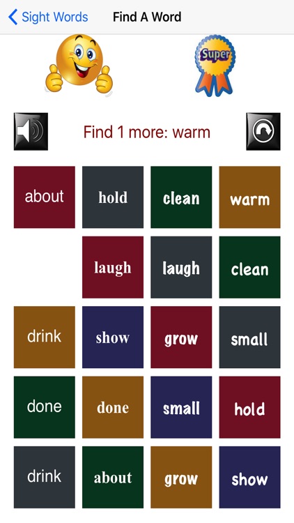 Sight Words - Find A Word screenshot-3