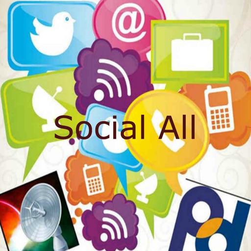 SocialAll : All in one social media icon