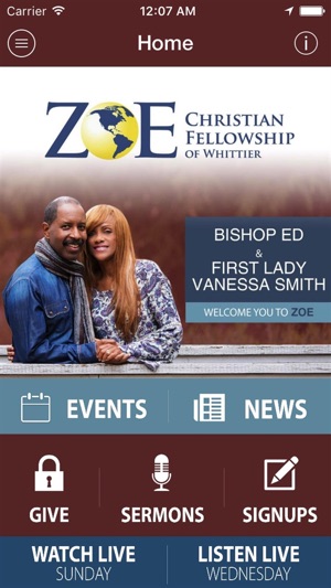 Zoe Christian Fellowship(圖1)-速報App