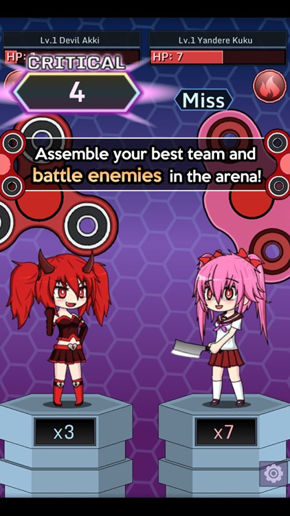 Anime Fidget Spinner Battle screenshot-4