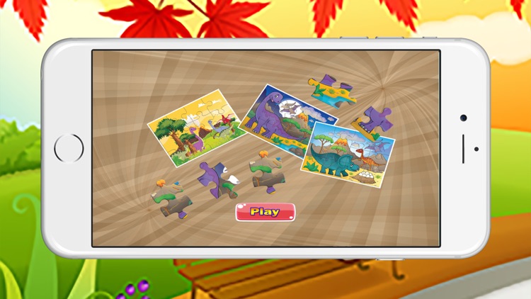 Kids Jigsaw Puzzles Games for World of Dinosaurs screenshot-4