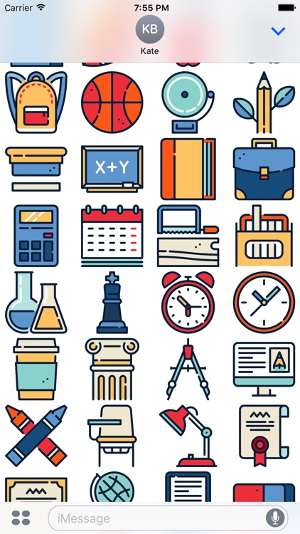High School Sticker Pack