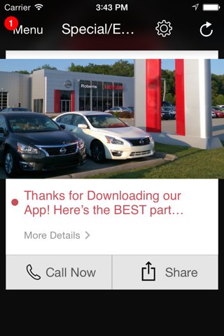 John Roberts Nissan DealerApp screenshot 3