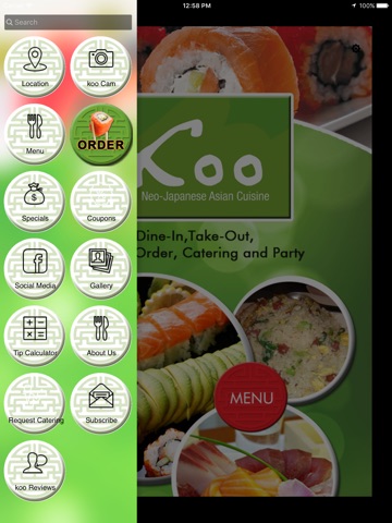 Koo Sushi screenshot 2