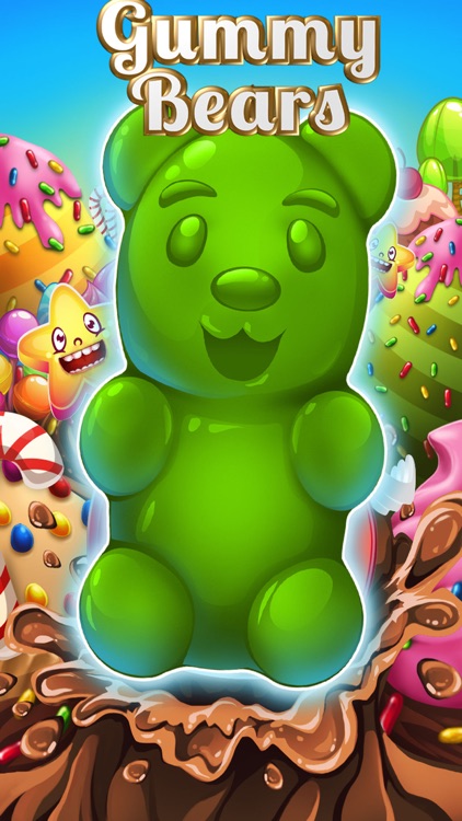 Soda Gummy Bears - Crush MATCH 3 Gummy candy game screenshot-4