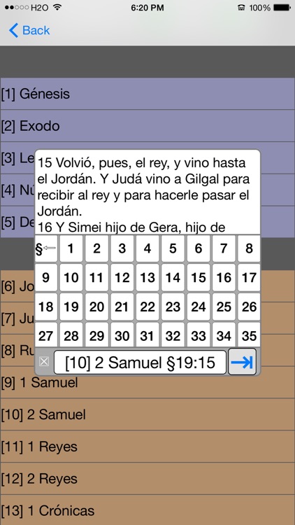 Santa Biblia Version Reina Valera (con audio) screenshot-3