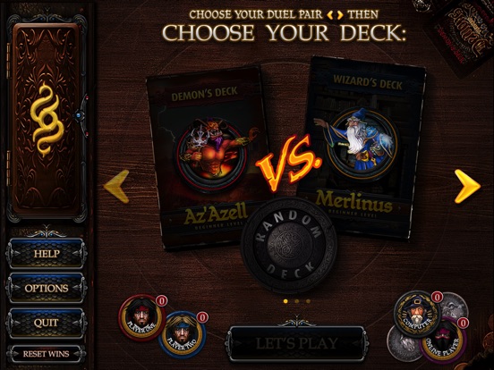 Demons vs. Wizards - Magic Card & Dice Game для iPad
