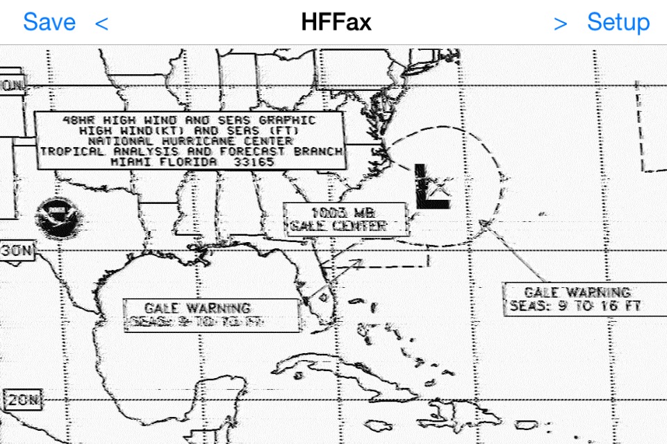 HF Weather Fax screenshot 2