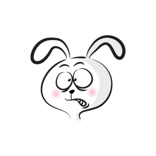 Little Mad Rabbit stickers by wenpei icon