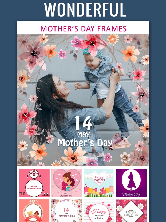 mother's day collage photo frame