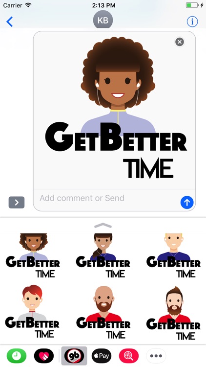 GetBetter Stickers screenshot-3