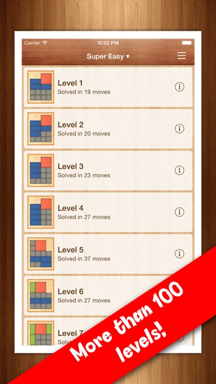 Red Block - Slide block puzzle