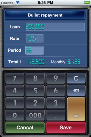 EZ Loan Calculator screenshot 2